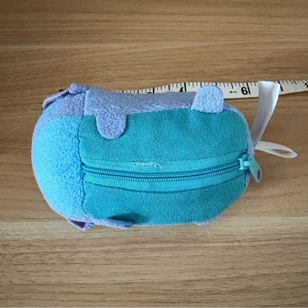 STITCH TSUM TSUM Foldable Reuseable Tote Bag Light Blue Disney - Picture 10 of 13